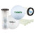 Custom Two Ball Gift Tube - White