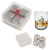 Custom Stainless Steel Ice Cubes In Case - Silver In Use 