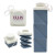 Custom 24 oz. H2fOld Collapsible Bottle - Slate Blue 