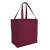 Custom Big Value Tote - Burgundy