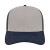 Custom Cap America Trucker Mesh Back Cap - Gray/Charcoal/Navy