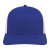 Custom Cap America Poly/Cotton Trucker Mesh Back Cap - Royal with White