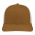 Custom Cap America Poly/Cotton Trucker Mesh Back Cap - Carmel with stone