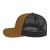 Custom Cap America Poly/Cotton Trucker Mesh Back Cap - Carmel with Black