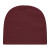 Custom Cap America Knit Beanie - Maroon