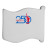 Custom 250th Anniversary USA Flag Stress Reliever - Back View 