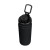 Custom Basecamp Mt Kenya 25 oz SS Water Bottle with Pop up Lid - Black Top View 