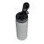 Custom Basecamp Mt Kenya 25 oz SS Water Bottle with Pop up Lid - Gray Open Cap View 