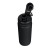 Custom Basecamp Mt Kenya 25 oz SS Water Bottle with Pop up Lid - Black Open Cap View 