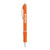 Custom Vortex Recycled Solid Color Barrel Pen - Orange 