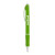 Custom Vortex Recycled Solid Color Barrel Pen - Lime Green