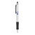 Custom Vortex Recycled White Barrel Pen - Black 