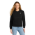 Custom District Women's V.I.T. Fleece Crew - Black