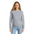 Custom District Women's V.I.T. Fleece Crew - Light heather gray 