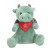 Custom 6" Jagger Dragon Stuffed Toy - Front View 