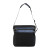Custom Rovena 16-Can Lunch Cooler - Black Back View 