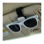 Custom Ryder Car Visor Sunglass Holder - Black Lifestyle View 