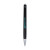 Custom Tara Recycled Plastic Ballpoint Pen - Black Front View 