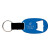 Custom Oakvale Bottle Opener Keyring - Blue 