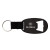 Custom Oakvale Bottle Opener Keyring - Black 