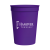 Custom 12 oz Stadium Cup - Purple 