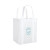 Custom Vespera Recycled Non-Woven Tote with Bottom Insert - White 