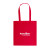 Custom Draco Recycled Non-Woven Tote - Red 