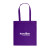 Custom Draco Recycled Non-Woven Tote - Purple 