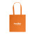 Custom Draco Recycled Non-Woven Tote - Orange 