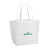 Custom Mira Recycled Non-Woven Tote - White 