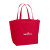 Custom Mira Recycled Non-Woven Tote - Red