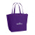 Custom Mira Recycled Non-Woven Tote - Purple 