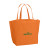 Custom Mira Recycled Non-Woven Tote - Orange 