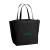 Custom Mira Recycled Non-Woven Tote - Black 