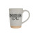 Custom Toledo 15 oz Speckle Latte Mug with Natural Bottom - Cream 
