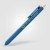 Custom Echo Recycled Plastic Sensory Clip Pen - Full Color - Navy Blue 