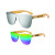 Custom No Frame Bamboo Sunglasses