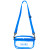 Custom Good Value Clear Recycled TPU Sling Bag - Royal 