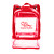 Custom Good Value Clear Recycled TPU Dual Mini Backpack - Red