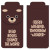 Custom Paws N Claws Magnetic Bookmark - Bear
