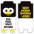 Custom Paws N Claws Magnetic Bookmark - Penguin