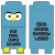 Custom Paws N Claws Magnetic Bookmark - Blue Owl