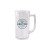 Custom 5 oz Plastic Fluted Beer Mug Sampler with Handle - Clear 