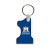 Custom 1 Shaped USA Made Vinyl Keychain