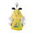 Custom Chelsea Teddy Bear Joy Riders Bag Charms - 5" Plush - Bee 