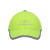 Custom Reflective Tape Lines Safety Cap - Neon green