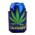 Custom USA Made Dye Sub Cannabis Shaped Cooler - White