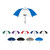 Custom Storm-Arc Premier Umbrella - All Colors