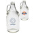 Custom 64 oz. Growlers Durable Clear glass - Clear
