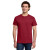 Custom Gildan Light Cotton Tee Shirt - Cherry Red 